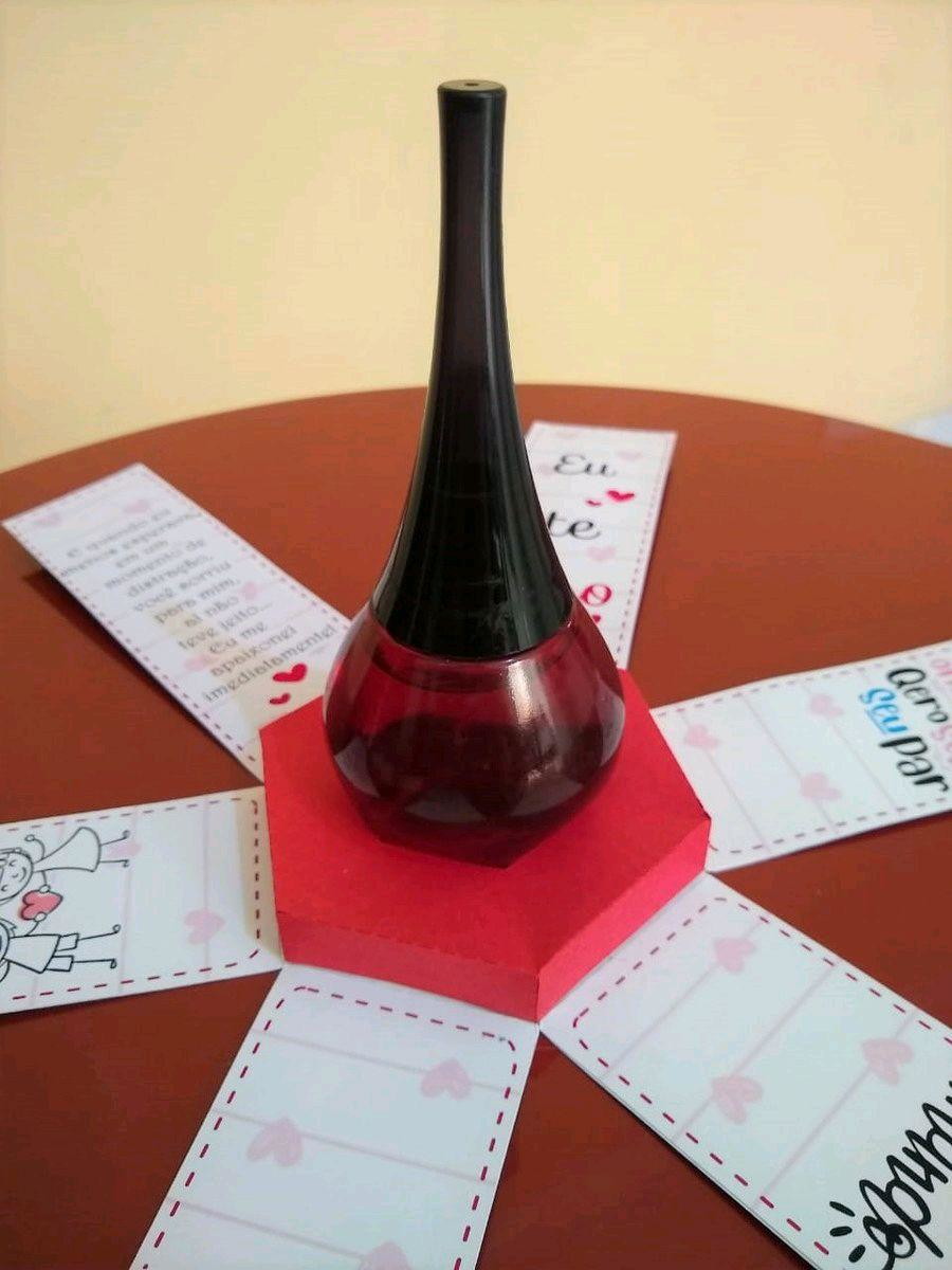 CAIXA EXPLOSAO NAMORADOS PRESENTE PERFUME MARY KAY #5708