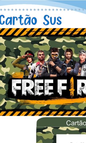 Cartão Digital Sus Free Fire