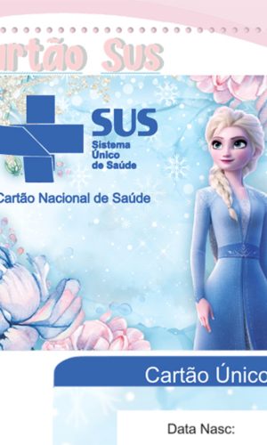 Cartão Digital Sus Frozen