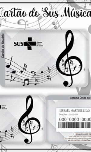 Cartão Digital Sus Musica