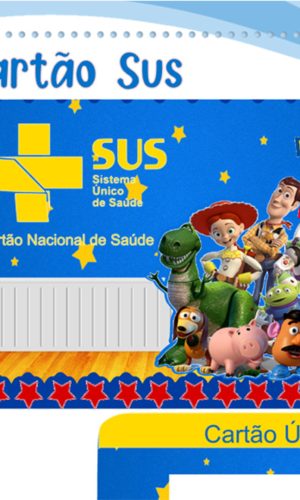 Cartão Digital Sus Toy Story
