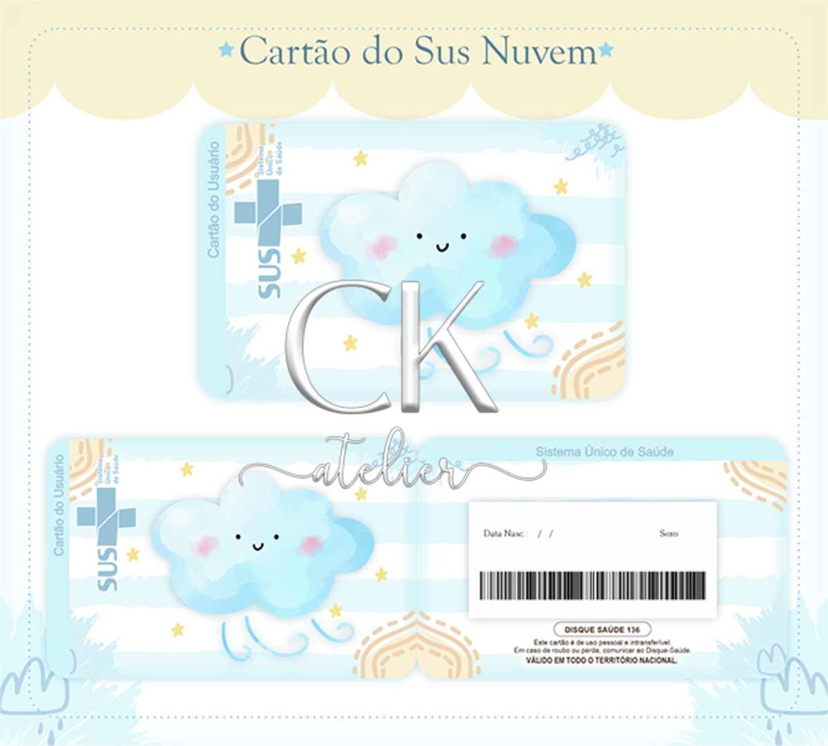 Cartão Sus Nuvem
