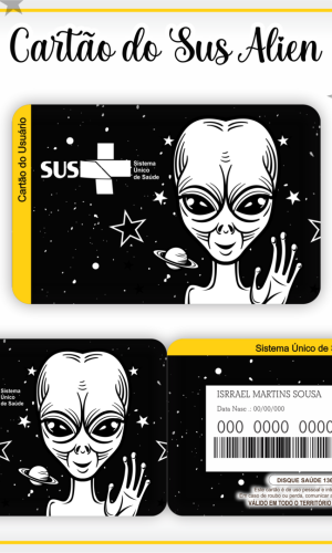 Cartão SUS Alien