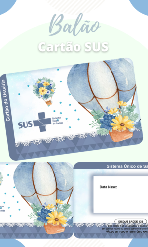 Cartão SUS Balão