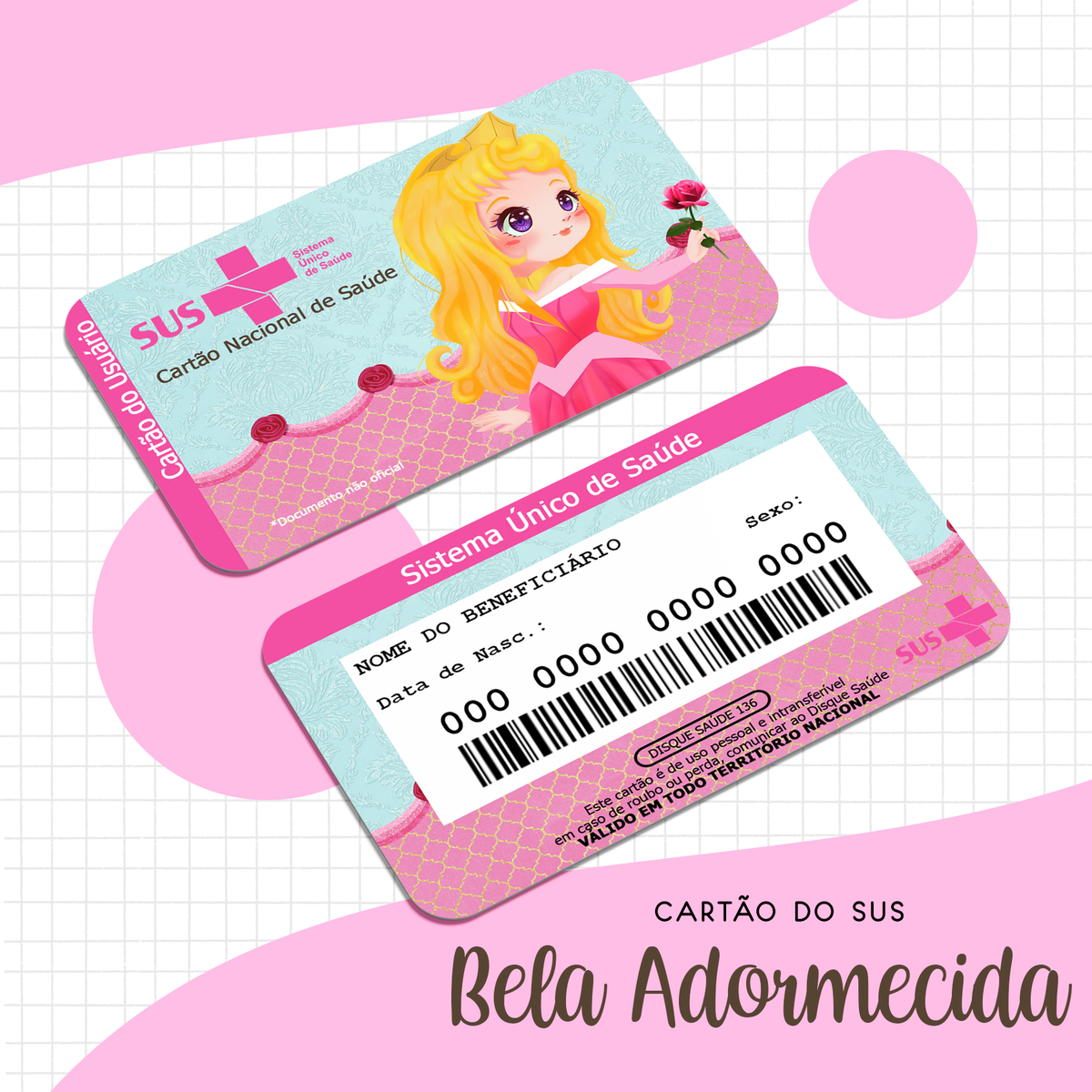Cartão SUS Bela