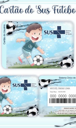 Cartão SUS Futebol