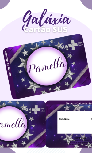 Cartão SUS Galaxia