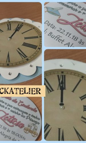 Convite Alice no País das Maravilhas