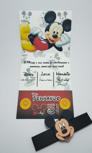 Convite Mickey