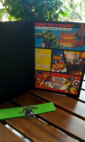 Convite Avengers