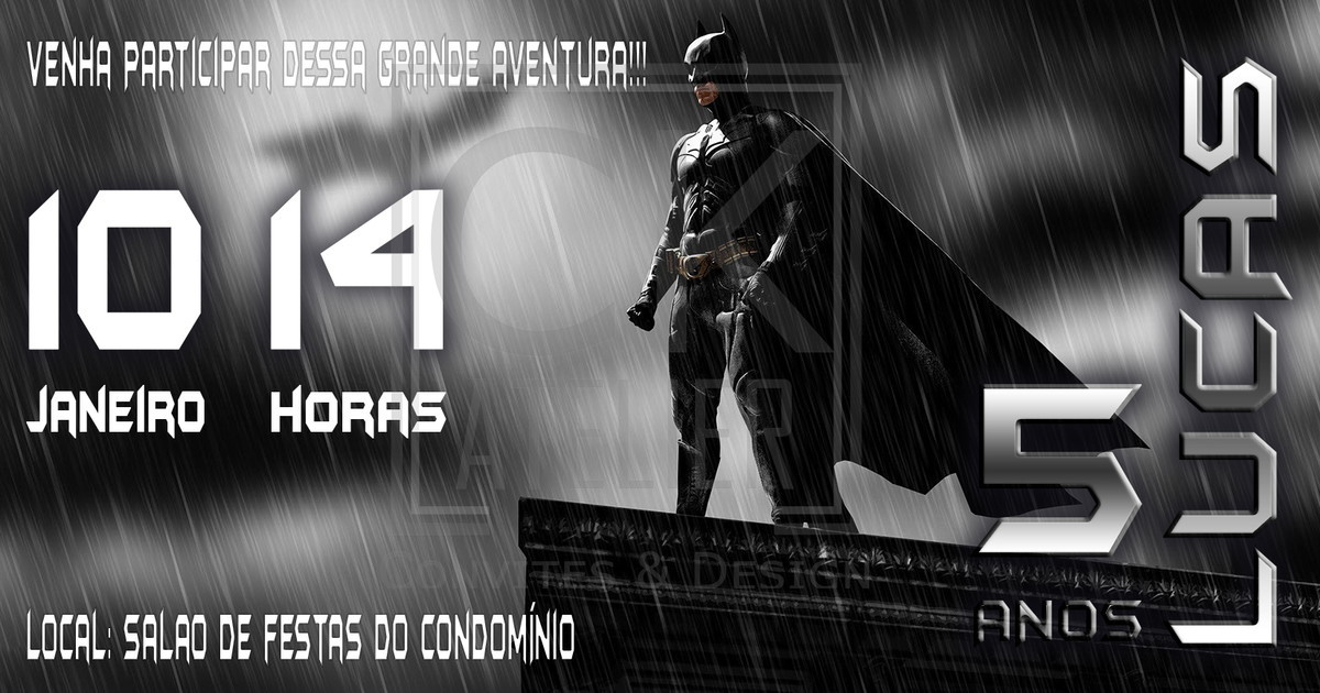 Convite Batman