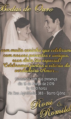 Convite Bodas