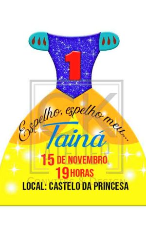 Convite Branca de Neve