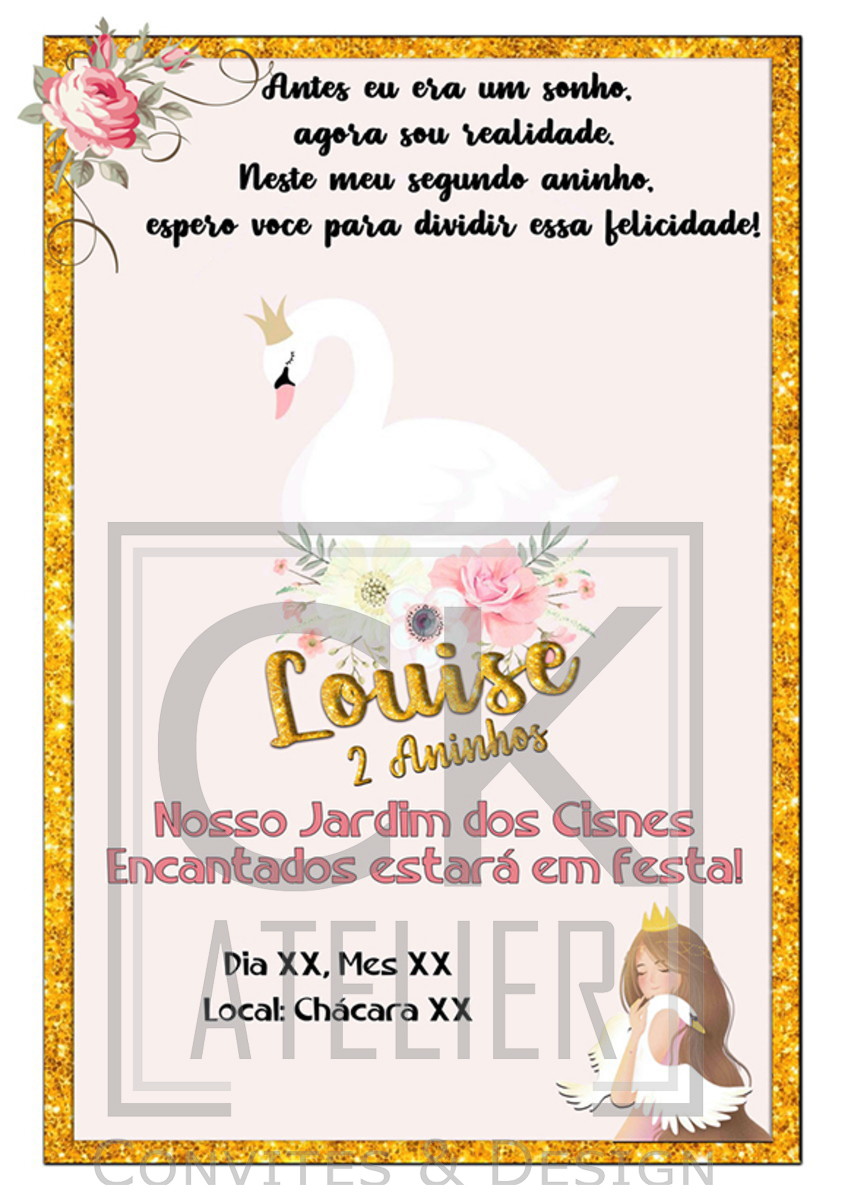Convite Cisne