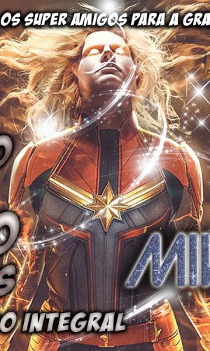 Convite Digital Avengers - Capitã Marvel
