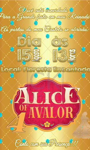 Convite Digital Elena of Avalor