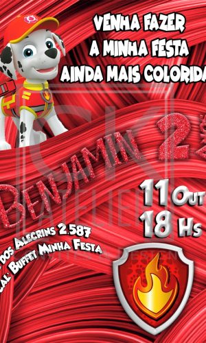 Convite Digital Patrulha Canina