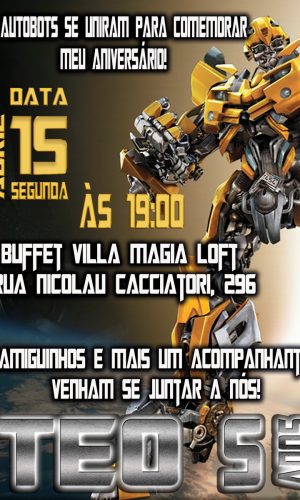 Convite Digital Transformers