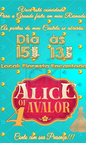 Convite Elena of avalor