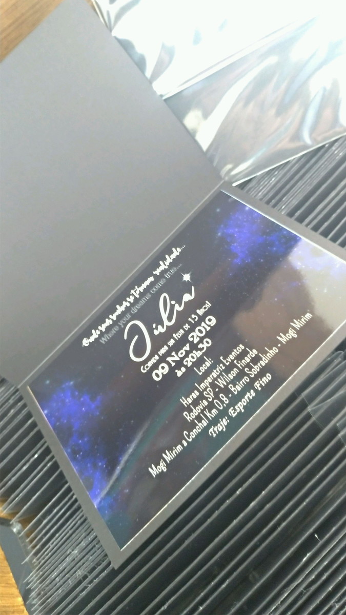 Convite Galaxia - Imagem 4