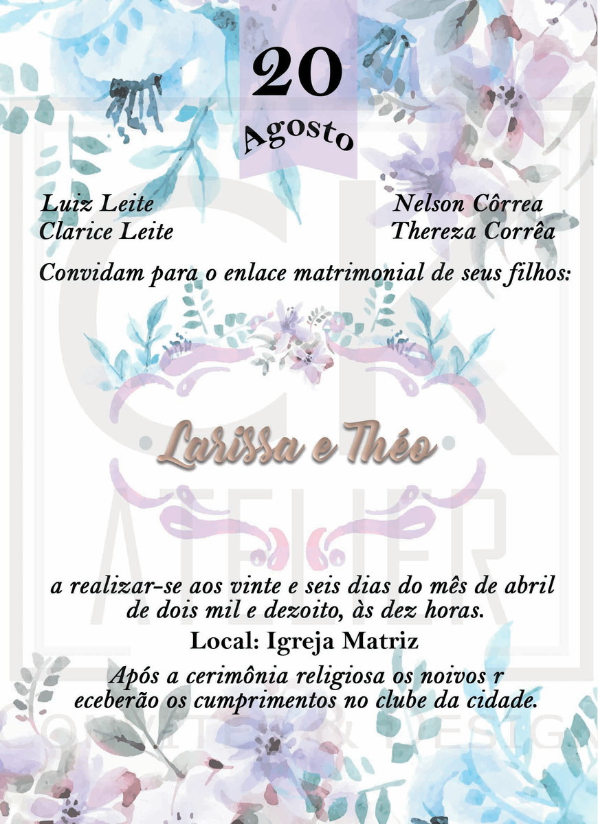 Convite Idades - Imagem 2