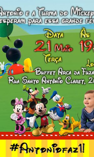 Convite Mickey
