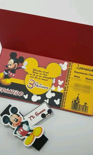 Convite Mickey
