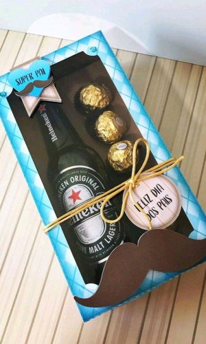 DIA DOS PAIS CAIXA PARA CERVEJA E DOCES (#383)- STUDIO E PDF