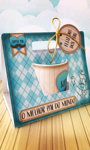 DIA DOS PAIS - PORTA CANECA (#386) - PDF E STUDIO
