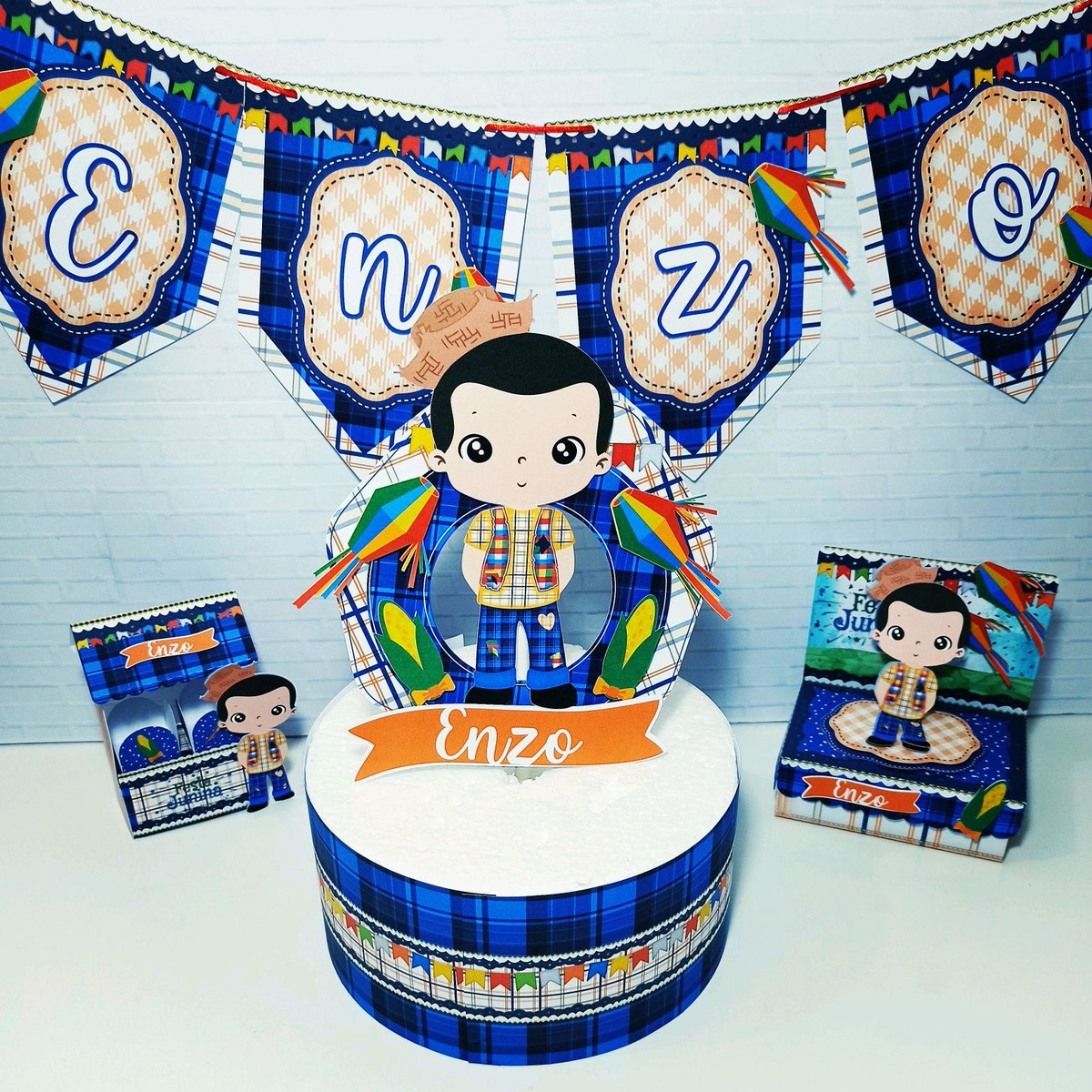 FESTA JUNINA MENINO - SÓ UM BOLINHO (#392) PDF E STUDIO - Imagem 2