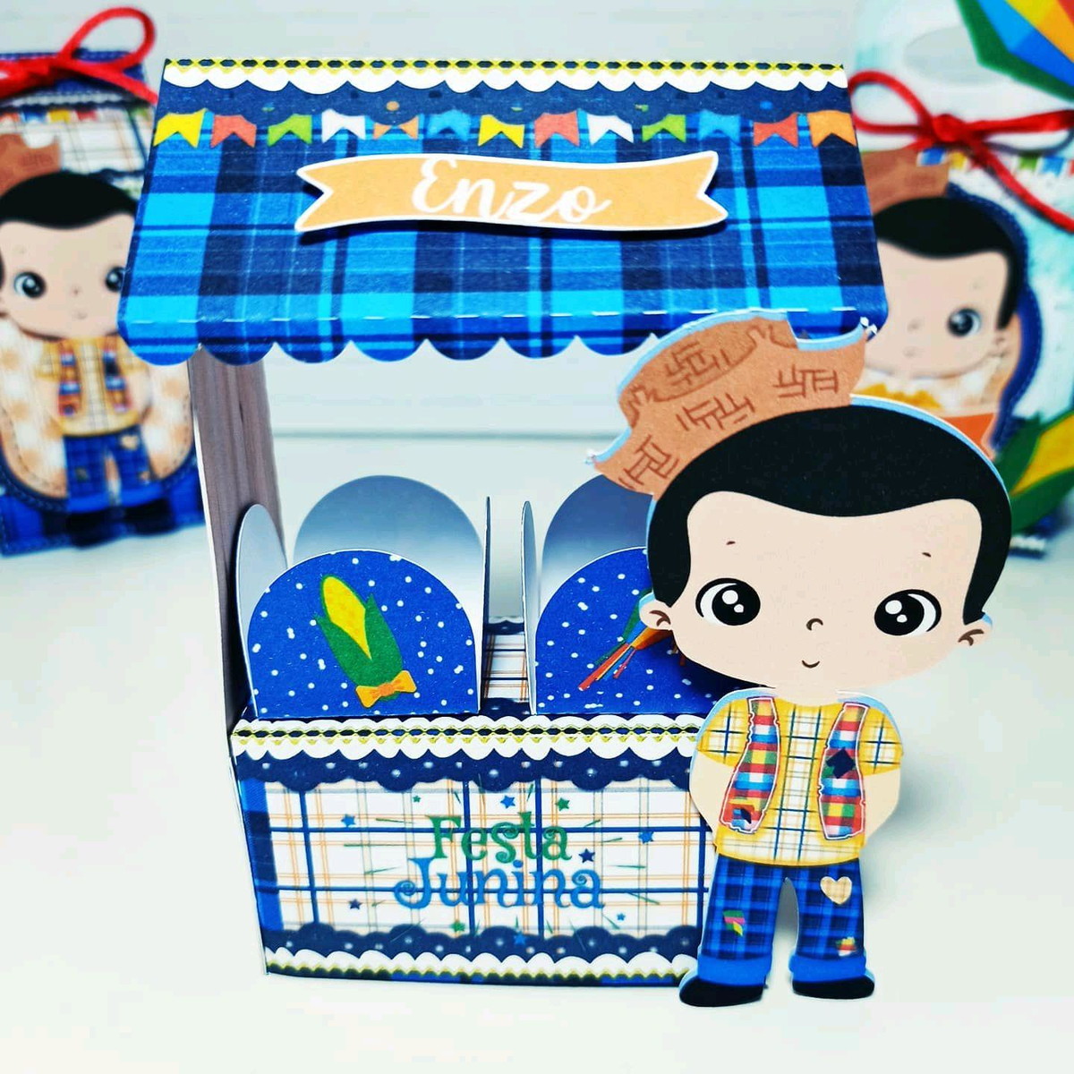 FESTA JUNINA MENINO - SÓ UM BOLINHO (#392) PDF E STUDIO - Imagem 3