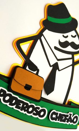 Kit C/ 5: Arquivo Corte: Topo Flork Dia Dos Pais 023
