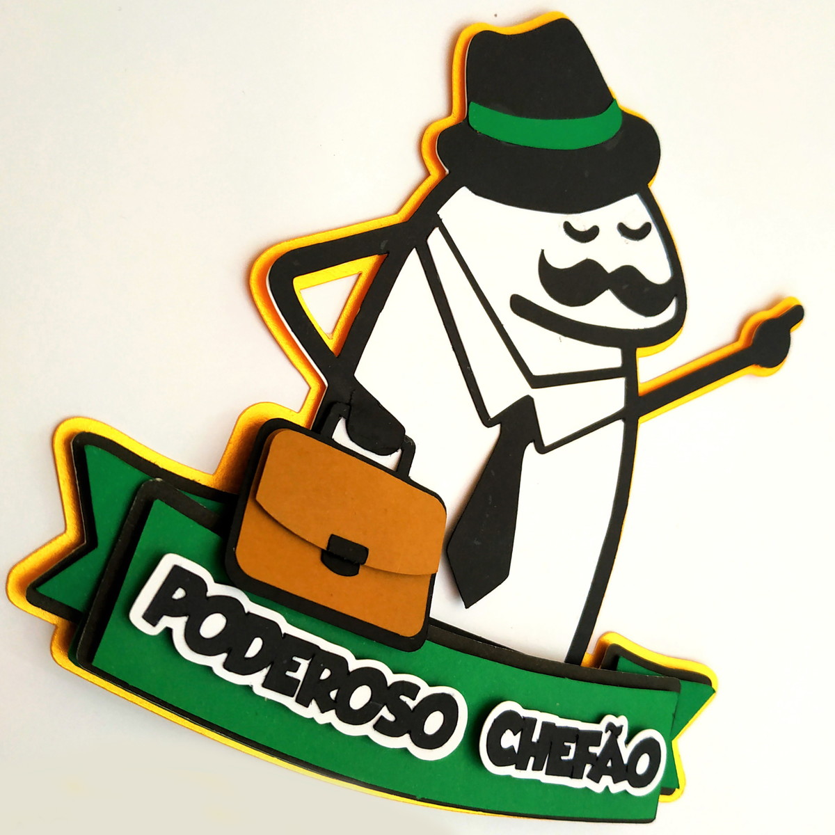Kit C/ 5: Arquivo Corte: Topo Flork Dia Dos Pais 023