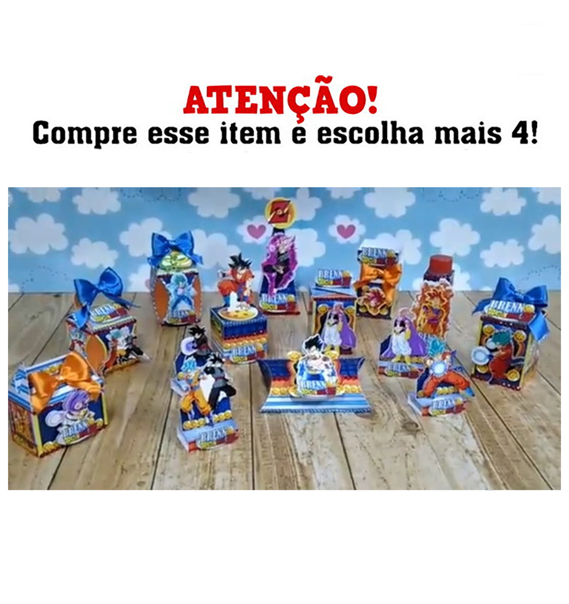 Kit c/ 5: Arquivo de Corte Dragon Ball Z 4