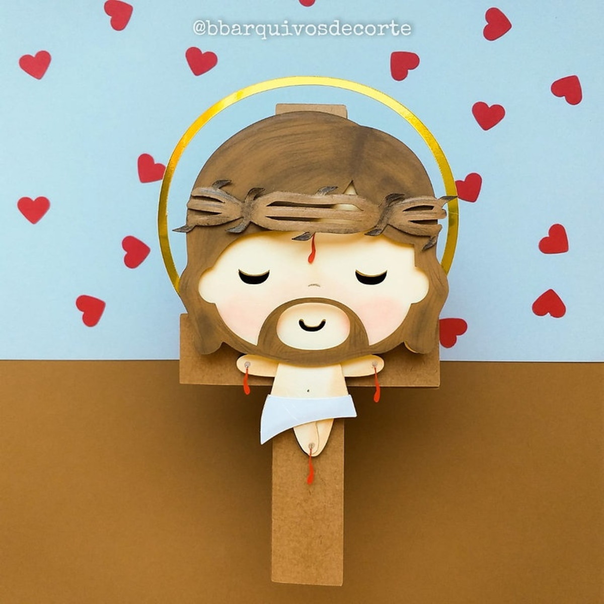KIT C/ 5 ARQUIVO DE CORTE: PÁSCOA JESUS CRUCIFICADO 048