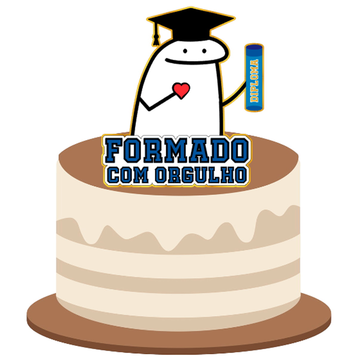 Kit C/ 5 Arquivo De Corte: Topo De Bolo Flork Bento Cake 036
