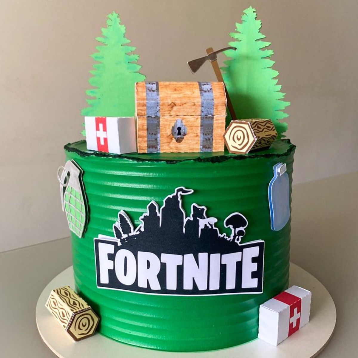 Arquivo de Corte: Topo de Bolo Fortnite 001