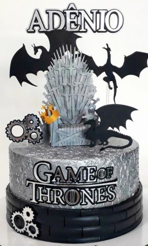 Arquivo de Corte: Topo de Bolo Game Of Thrones 001