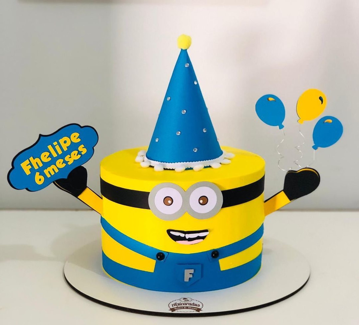 Arquivo de Corte: Topo de Bolo Minions 001