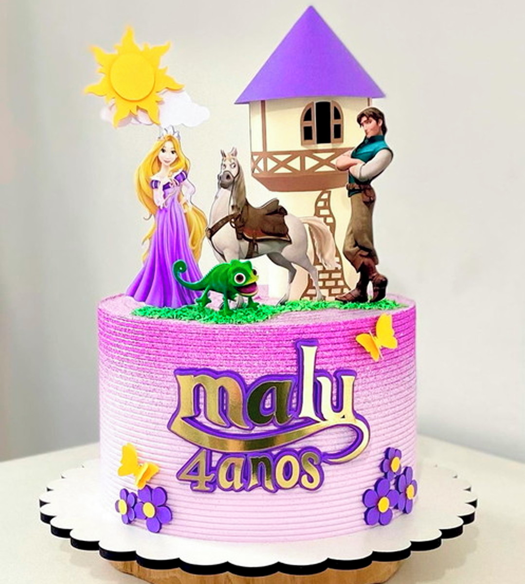 Arquivo de Corte: Topo Torre Rapunzel 002