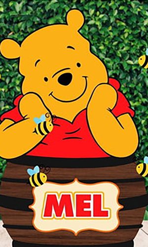 KIT C/ 5 ARQUIVO DE CORTE: TOPO URSINHO POOH 005