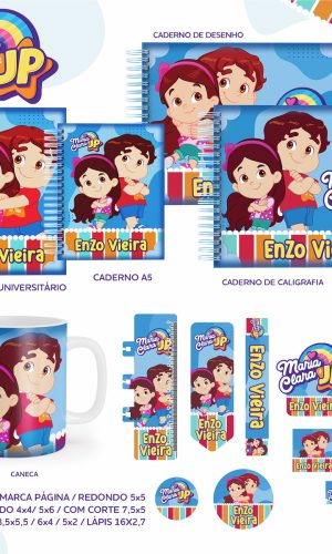 Kit c/ 5 Arquivos de corte: 20 - ETIQUETAS MARIA CLARA E JP