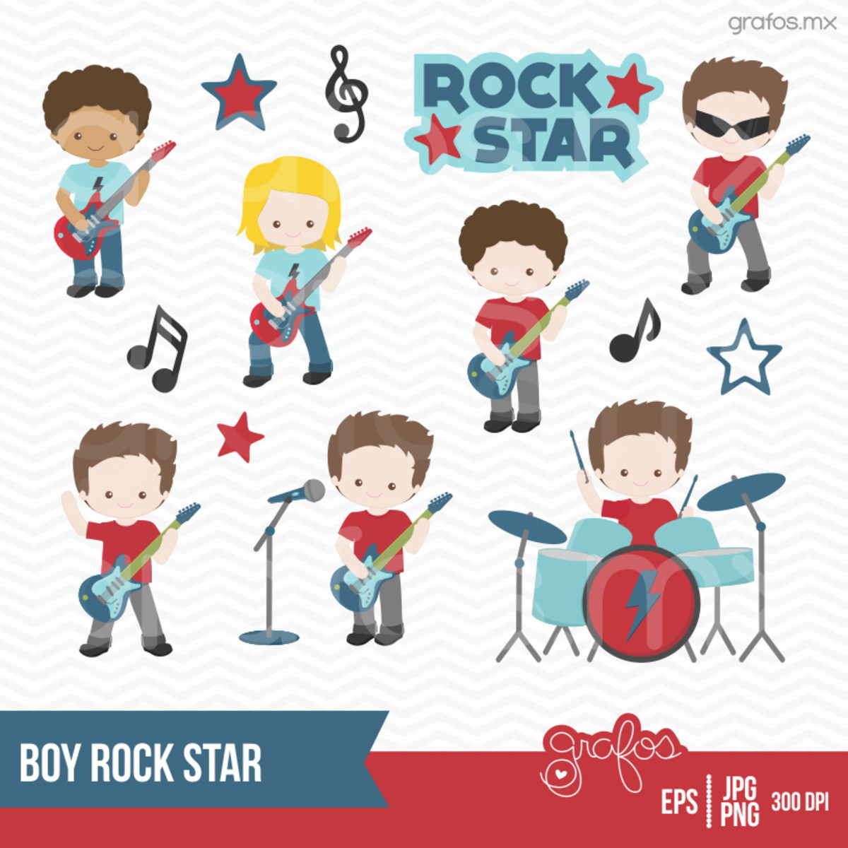 Kit Digital Boy Rock Star G2