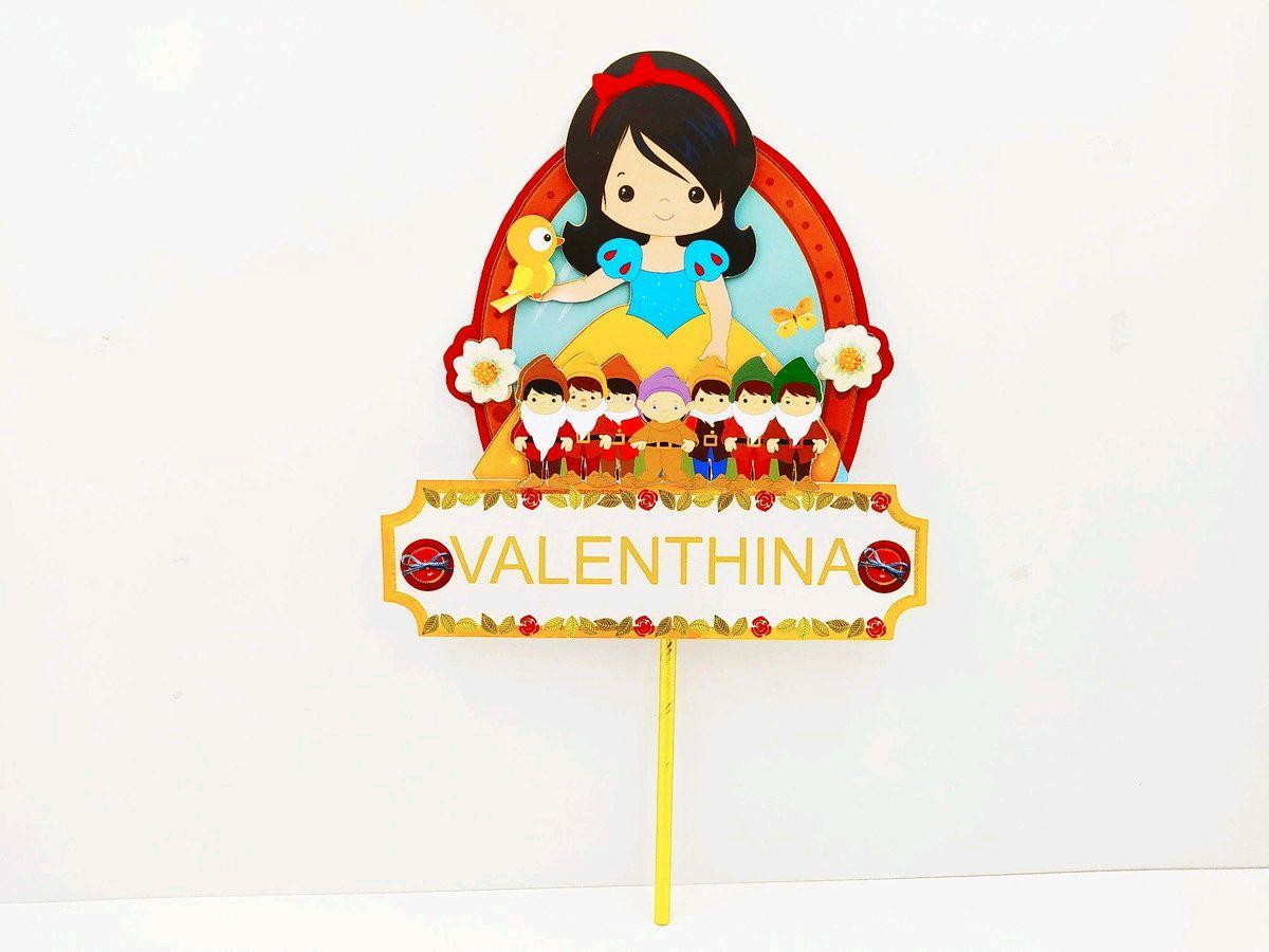 KIT SÓ UM BOLINHO - BRANCA DE NEVE (#422) PDF E STUDIO - Imagem 4