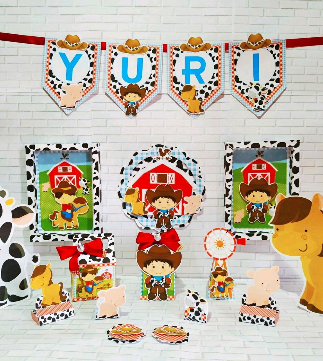 KIT SÓ UM BOLINHO - FAZENDINHA (#408) PDF E STUDIO