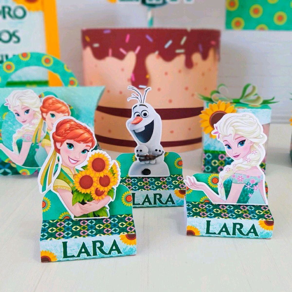 KIT SÓ UM BOLINHO - FROZEN FEVER (#419) PDF E STUDIO - Imagem 2