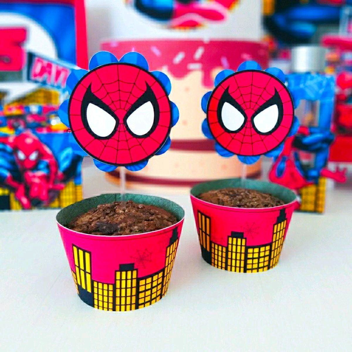KIT SÓ UM BOLINHO - HOMEM ARANHA (#500) PDF E STUDIO - Imagem 2