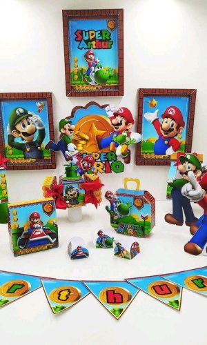 KIT SÓ UM BOLINHO - MARIO BROSS (#420) PDF E STUDIO
