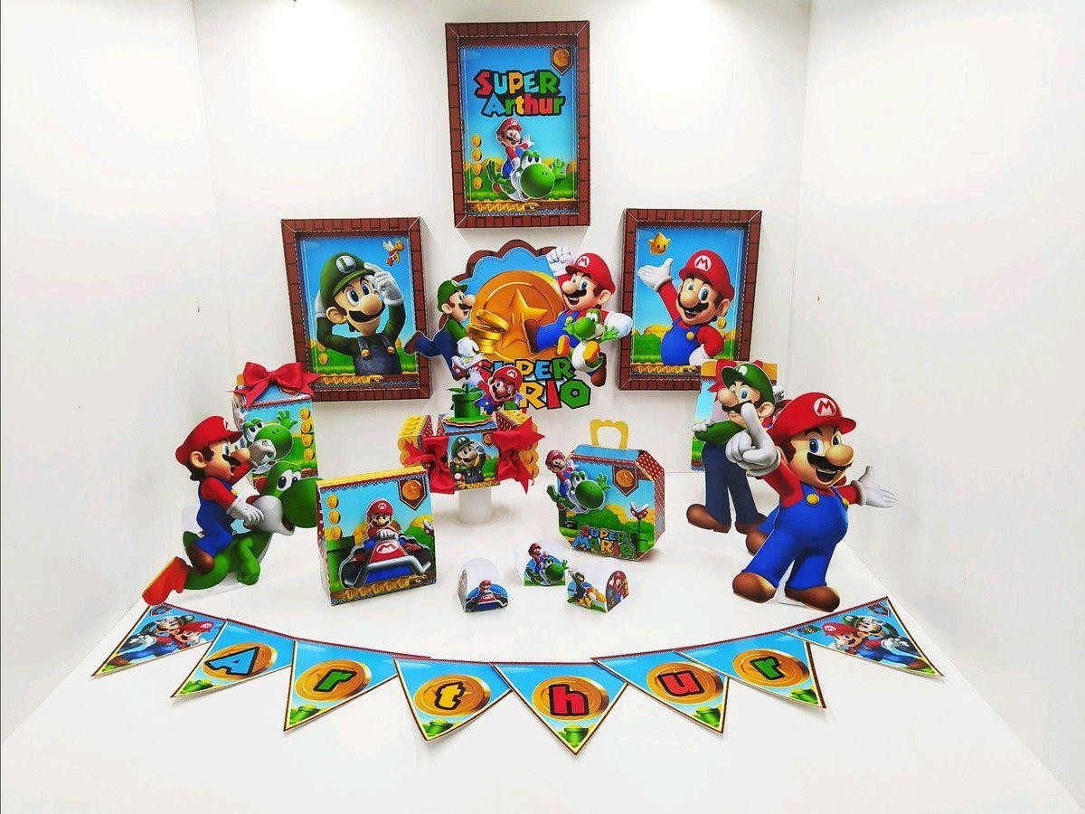 KIT SÓ UM BOLINHO - MARIO BROSS (#420) PDF E STUDIO
