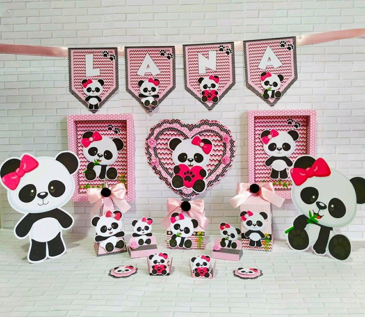 KIT SÓ UM BOLINHO - PANDA ROSA (#411) PDF E STUDIO
